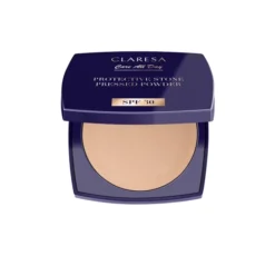 Claresa Care All Day prasowany puder utrwalający z filtrem SPF30 Universal 10 g