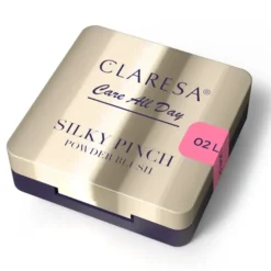 Claresa Care All Day rozświetlający róż do policzków 02 Lumi Pink 2 g