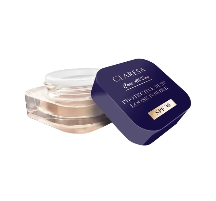 Claresa Care All Day sypki puder utrwalający z filtrem SPF30 Universal 5 g