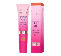 Claresa Care All Day Tint Me koloryzujący balsam do ust 3 w1 z filtrem SPF30 Pudding 12 ml