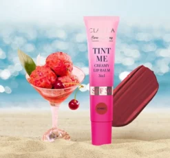 Claresa Care All Day Tint Me koloryzujący balsam do ust 3 w1 z filtrem SPF30 Sorbet 12 ml