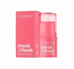 Claresa Cheek2Cheek kremowy róż do policzków w sztyfcie 02 Neon Coral 6 g