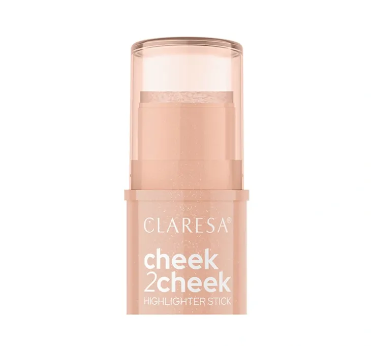 Claresa Cheek2Cheek kremowy rozświetlacz w sztyfcie 01 Pearl Shine 5,5 g