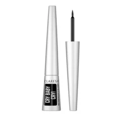 Claresa Cry Baby Cry wodoodporny eyeliner w płynie czarny 4 g