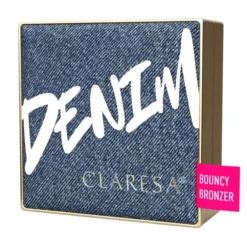 Claresa Denim bronzer bouncy o sprężystej formule w kompakcie 01 Light 10 g