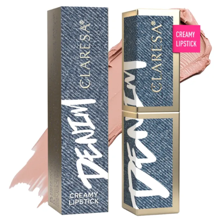 Claresa Denim kremowa pomadka w sztyfcie 03 Rose Whisper