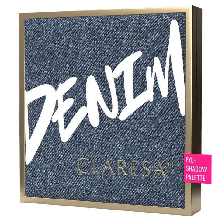 Claresa Denim paleta cieni do powiek 01 Warm 9 g