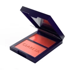 Claresa Duo Palette Creamy & Pressed kremowo-pudrowa paletka róży do konturowania twarzy 02 Candy Crush 8,5 g