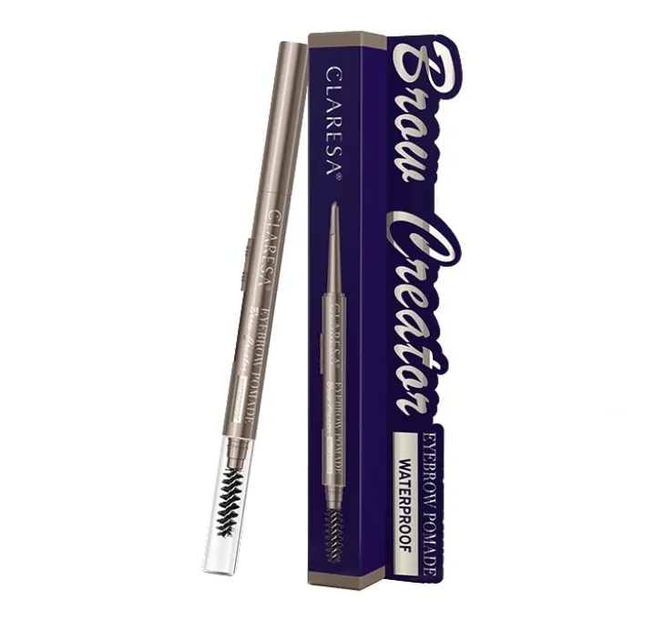 Claresa Eyebrow Pomade Pencil Brow Creator pomada do brwi w kredce 01 Taupe 0,17 g