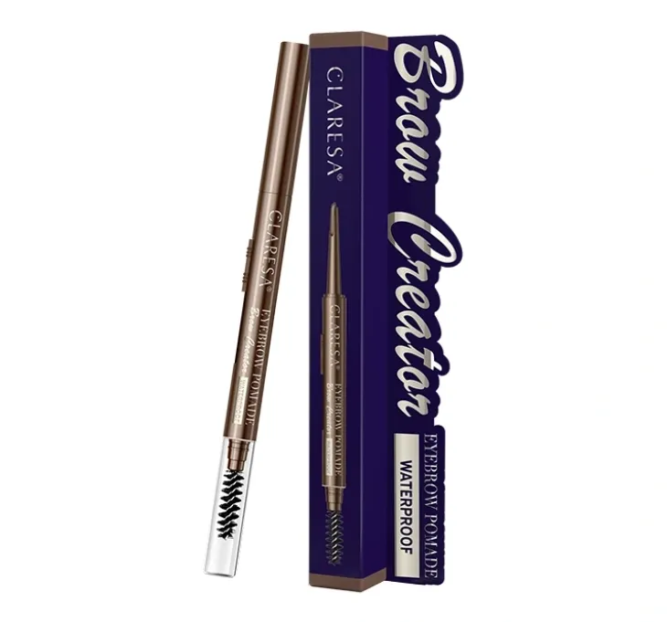 Claresa Eyebrow Pomade Pencil Brow Creator pomada do brwi w kredce 02 Medium Brown 0,17 g