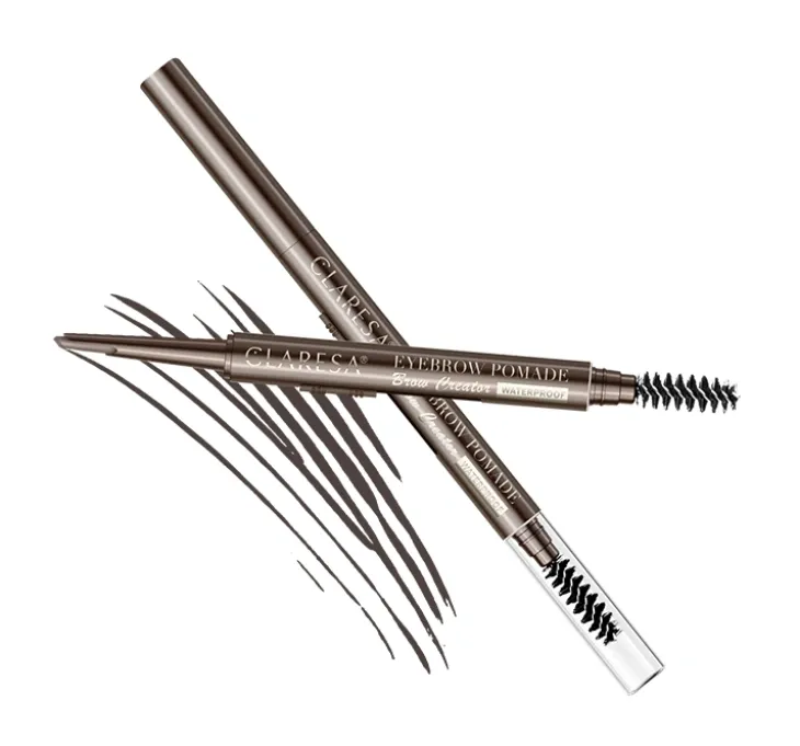 Claresa Eyebrow Pomade Pencil Brow Creator pomada do brwi w kredce 03 Graphite Brown 0,17 g