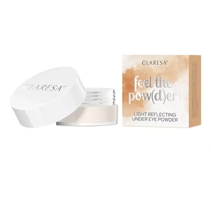 Claresa Feel The Pow(d)er sypki puder rozświetlający pod oczy 6 g