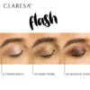 Claresa Flash foliowy cień do powiek 01 Snow Queen 3 g