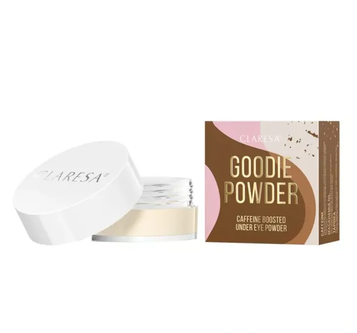 Claresa Goodie Powder sypki puder z kofeiną 6 g