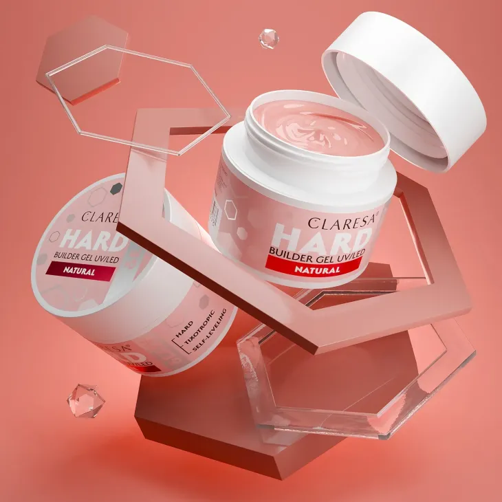 Claresa Hard & Easy żel budujący Natural 45 g