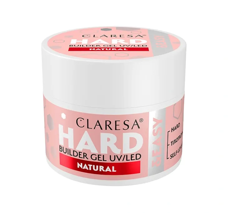 Claresa Hard & Easy żel budujący Natural 45 g