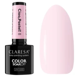 Claresa hybrydowy lakier do paznokci Ciao Pastel 8 5 g