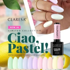 Claresa hybrydowy lakier do paznokci Ciao Pastel 8 5 g