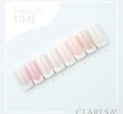 Claresa hybrydowy lakier do paznokci French Time 4 5 g