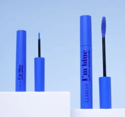 Claresa I'm Blue niebieski tusz do rzęs 10 g