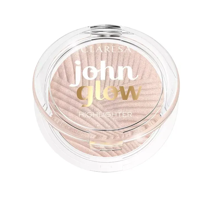 Claresa John Glow rozświetlacz do twarzy 03 Think Pink 8 g