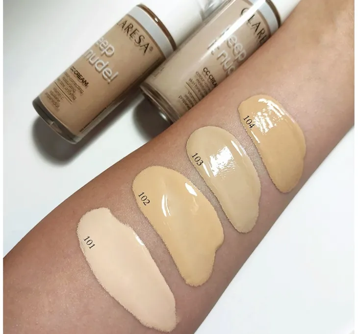 Claresa Keep It Nude krem koloryzujący CC 104 Nude