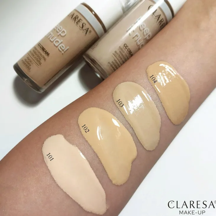 Claresa Keep It Nude nawilżający krem CC 103 Cool Medium 34 g