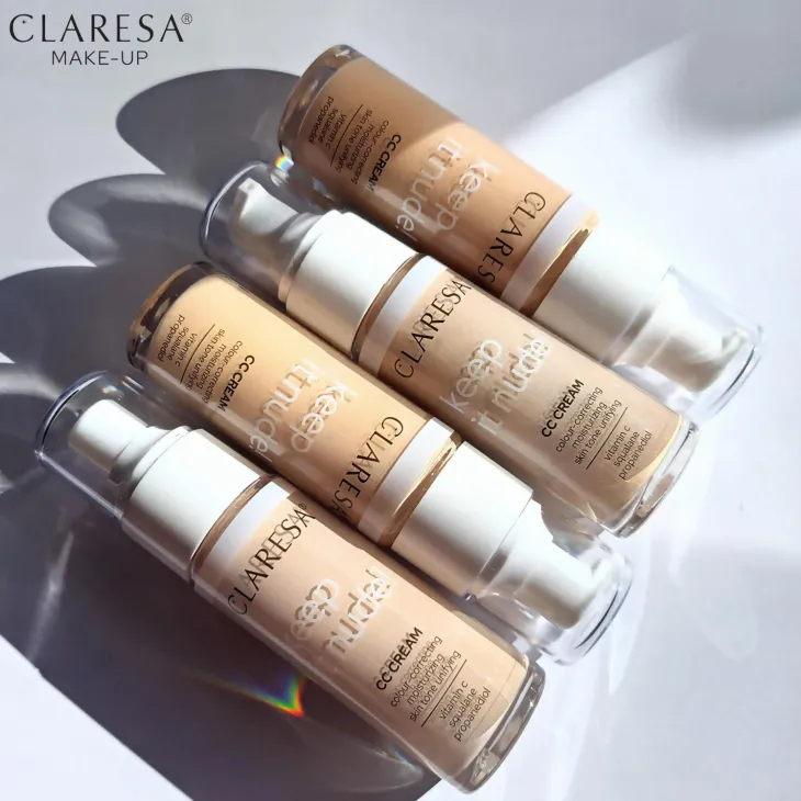 Claresa Keep It Nude nawilżający krem CC 103 Cool Medium 34 g