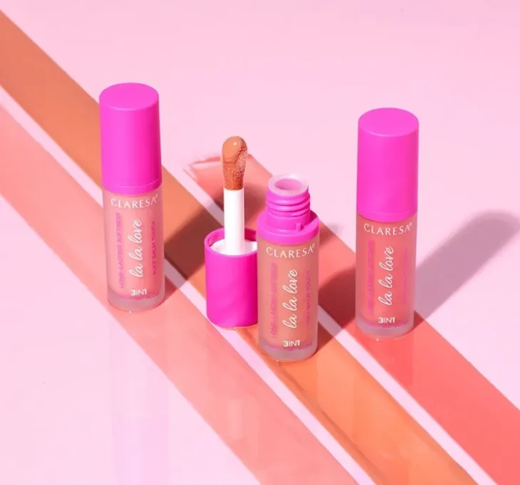 Claresa La La Love 3in1 kremowy olejek do ust 01 Sweet Dreams 7 g