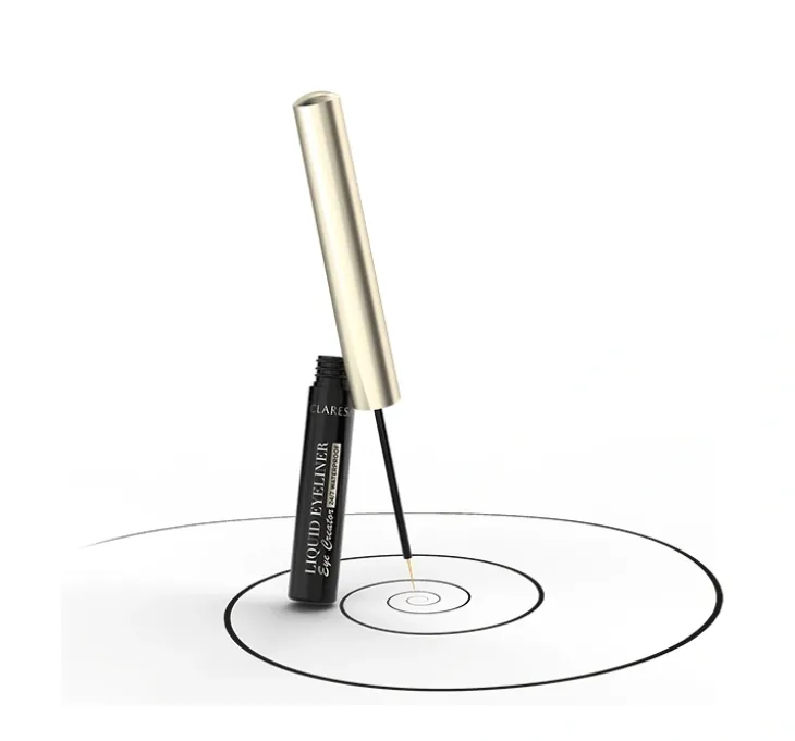 Claresa Liquid Eyeliner wodoodporny eyeliner w pędzelku 01 Black 3 g