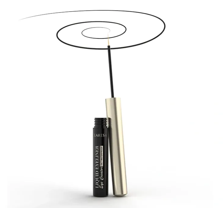 Claresa Liquid Eyeliner wodoodporny eyeliner w pędzelku 01 Black 3 g