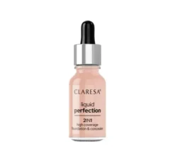 Claresa Liquid Perfection podkład do twarzy 2w1 104 Nude 18 g