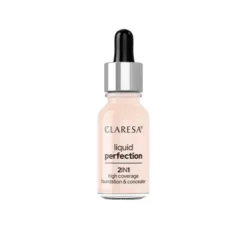 Claresa Liquid Perfection podkład do twarzy 2w1 101 Light 18 g