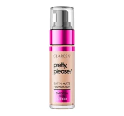 Claresa Pretty, Please! podkład do twarzy o satynowo-matowym wykończeniu 06 Tan 33 g