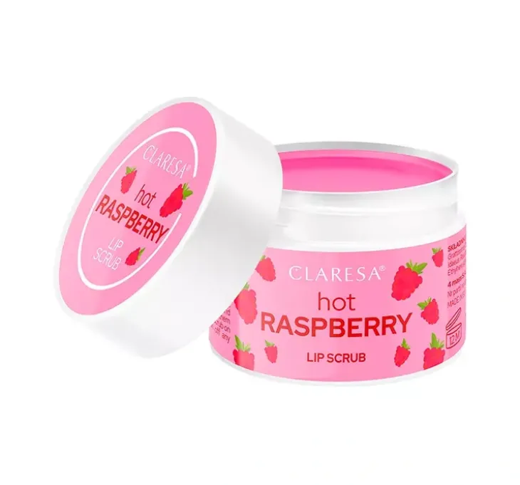 Claresa Saucy Lips peeling do ust Hot Raspberry 15 g
