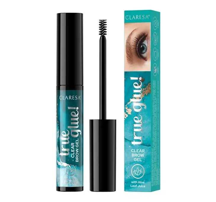 Claresa True Glue żel do stylizacji brwi 01 Transparent 8 g