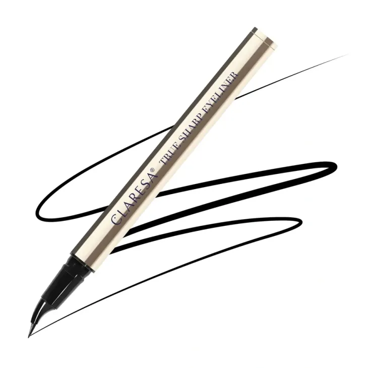 Claresa True Sharp Eyeliner ultraprecyzyjny eyeliner w pisaku 01 Black 0,5 ml
