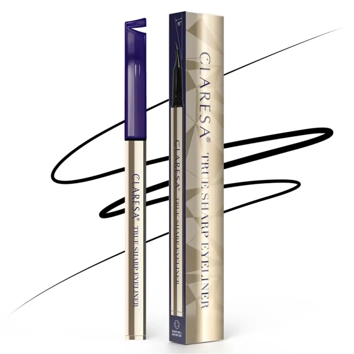 Claresa True Sharp Eyeliner ultraprecyzyjny eyeliner w pisaku 01 Black 0,5 ml