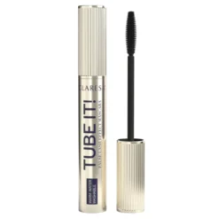 Claresa Tube It! False Lash Effect pogrubiająco-rozdzielający tusz do rzęs tubujący Black 8 g