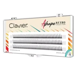 Clavier Ashape kępki sztucznych rzęs 10 mm skręt C