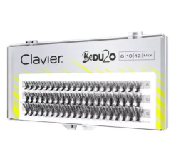 Clavier Bedu2o kępki sztucznych rzęs mix 8-10-12 mm