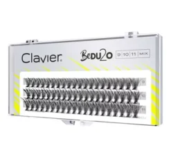 Clavier Bedu2o kępki sztucznych rzęs mix 9-10-11 mm