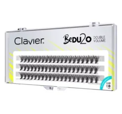 Clavier Bedu2o kępki sztucznych rzęs 8 mm