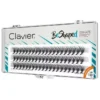 Clavier Beshaped kępki sztucznych rzęs 10 mm skręt B