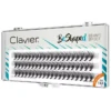 Clavier Beshaped kępki sztucznych rzęs 13 mm skręt B