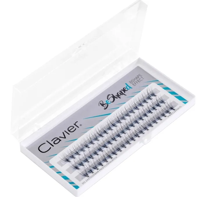 Clavier BeShaped mix kępki sztucznych rzęs 8 10 12 mm skręt B