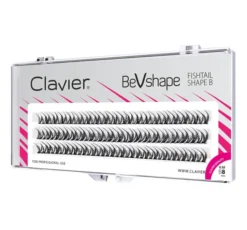 Clavier Bevshape kępki sztucznych rzęs B 8 mm