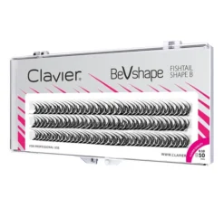 Clavier Bevshape kępki sztucznych rzęs B 10 mm