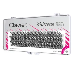 Clavier Bevshape kępki sztucznych rzęs B 16 mm