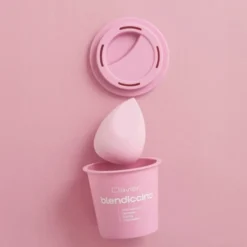 Clavier Blendiccino gąbeczka do makijażu + kubek do przechowywania Rose Presso